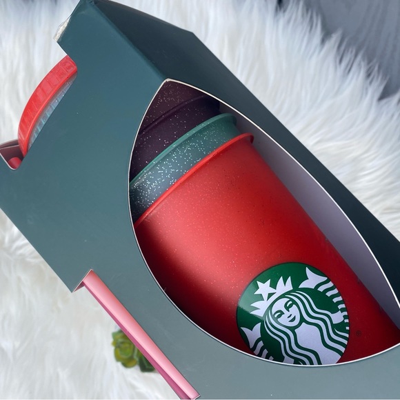 Starbucks Color Changing Glitter Cups - Picture 2 of 3